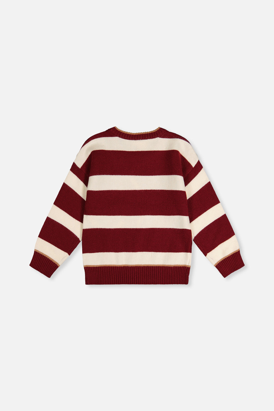 Deux par Boys Striped Knit Sweater