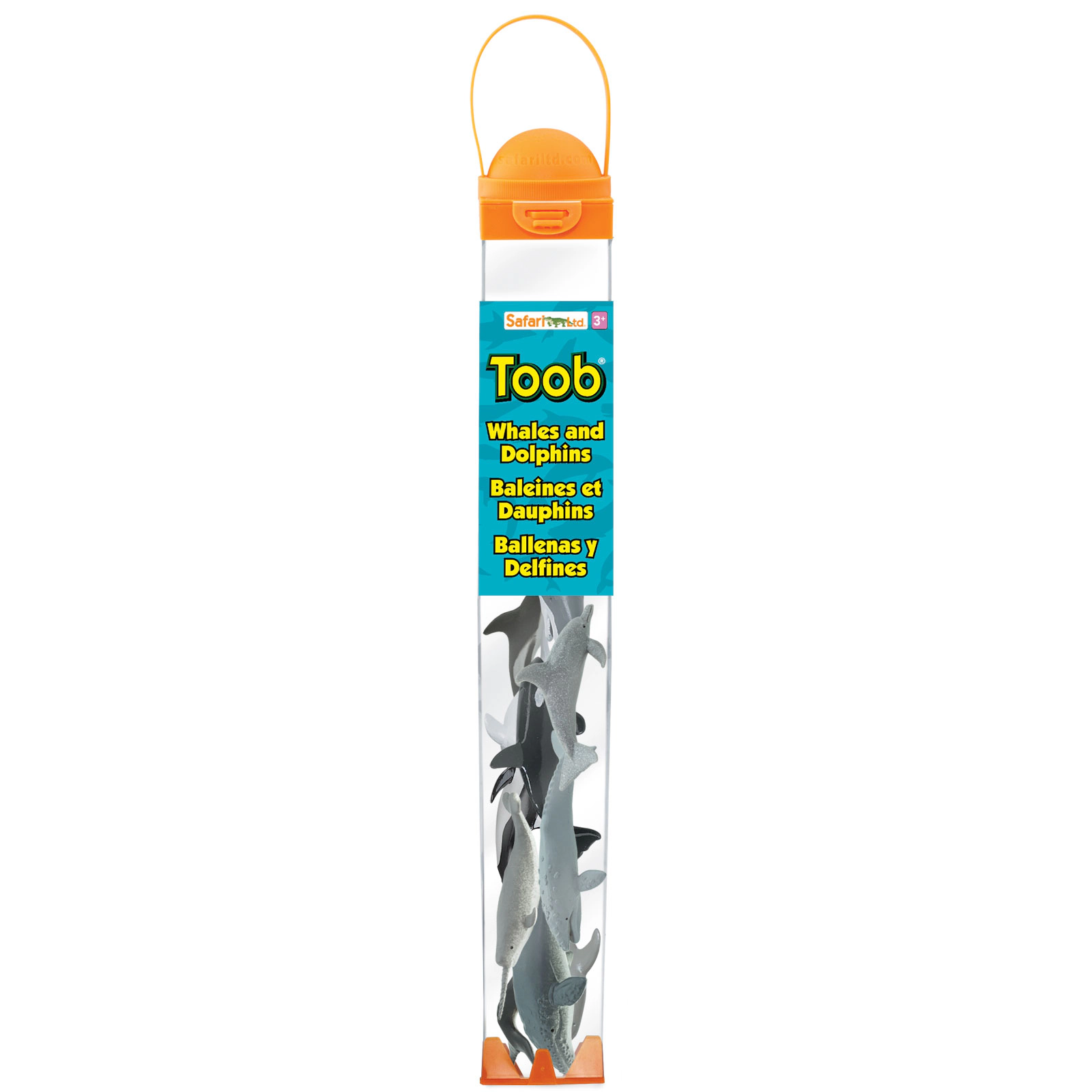 Safari Ltd. - Whale & Dolphins TOOB - contains 11 Mini Figurines