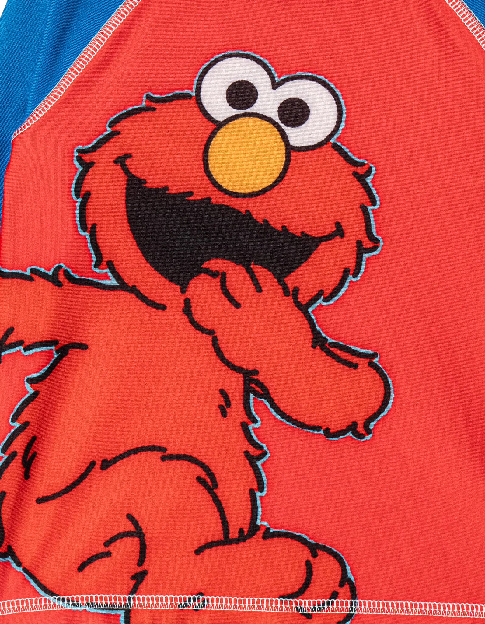 Sesame Street Boys' 2-Piece Swimwear Rash Guard and Swim Trunks Set