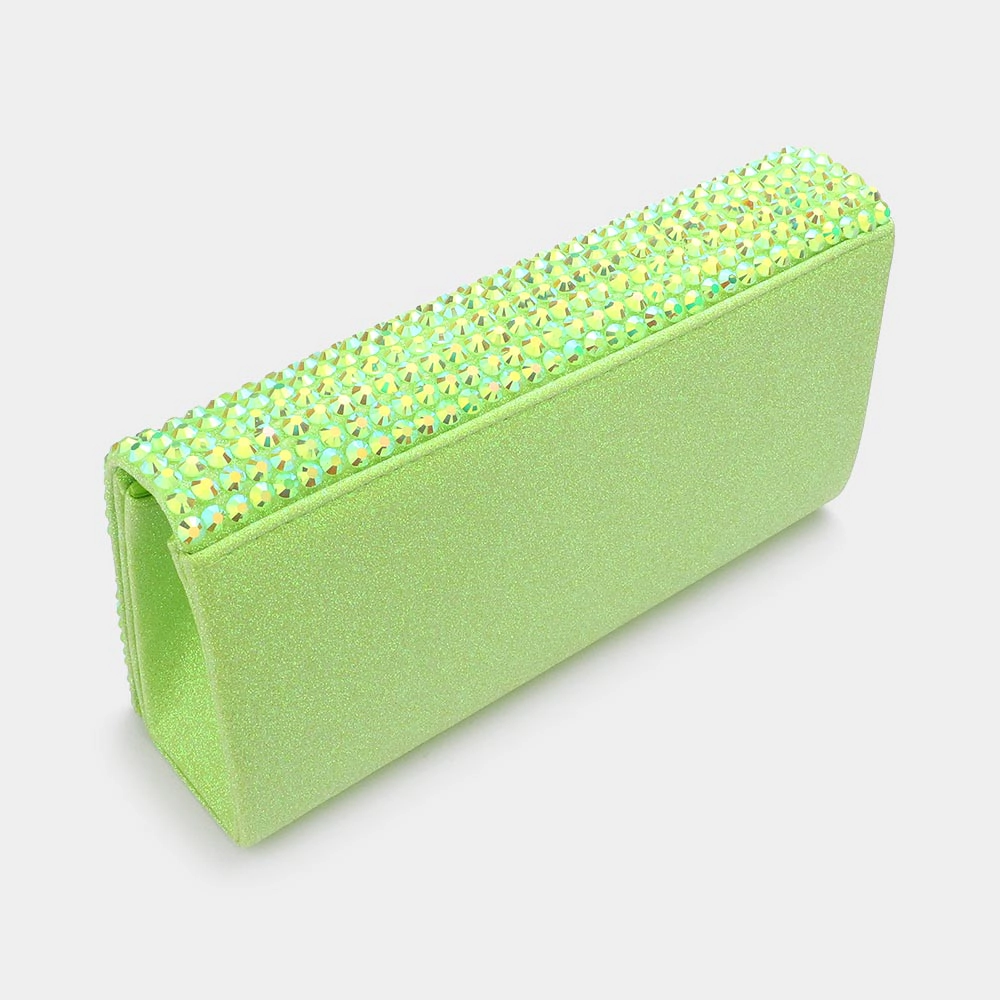 FASHNZFAB Bling Studded Evening Clutch / Crossbody Bag