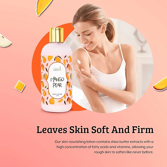 Freida and Joe Mango Pear Womens Deep Moisturizing Body Lotion In 10oz Bottle Valentine's Gift