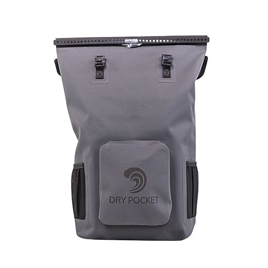 Dry Pocket magnetic double lock, auto-sealing, waterproof, scent proof, and floating backpack dry bag