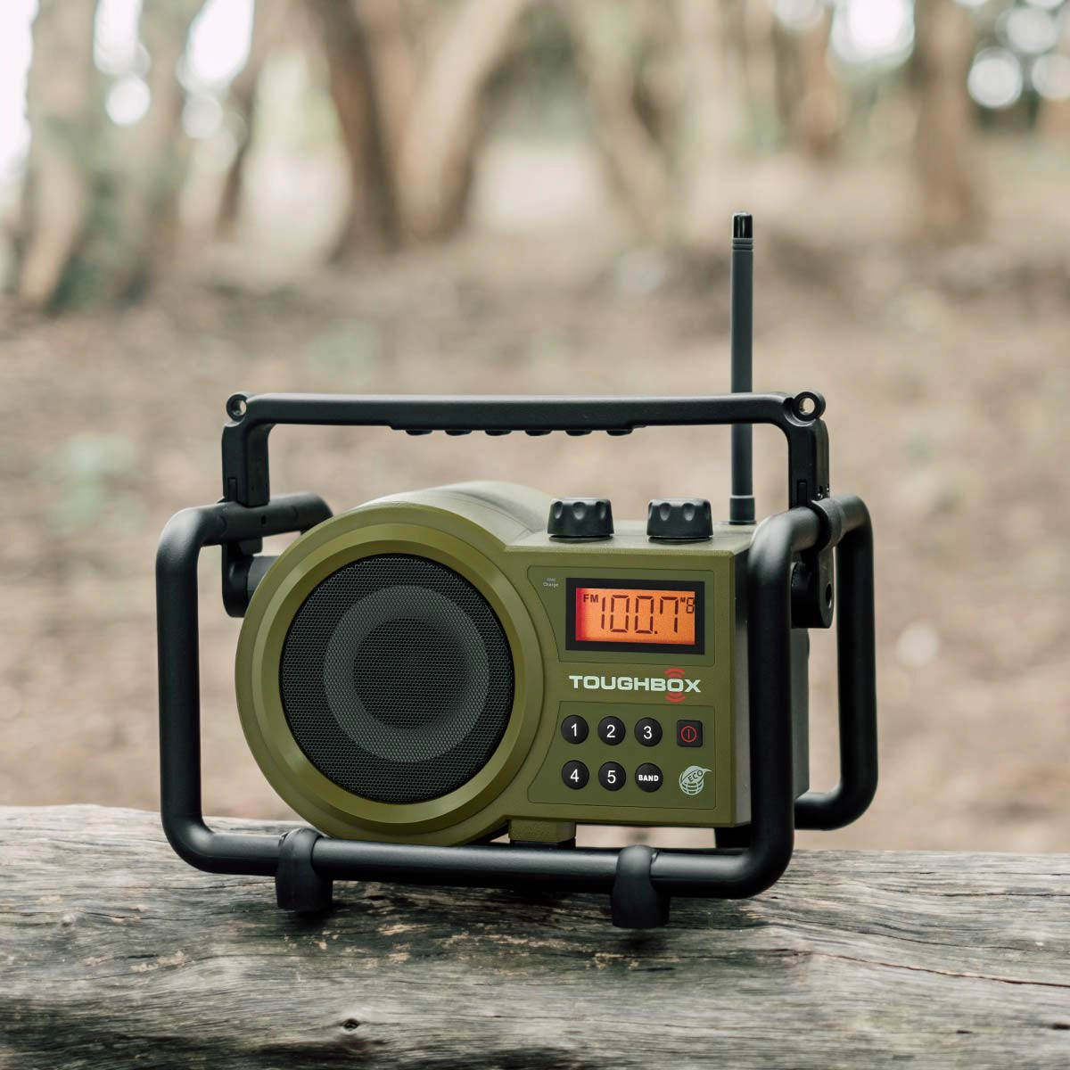 SANGEAN TB-100 Toughbox Portable Ultra-Rugged AM/FM Radio