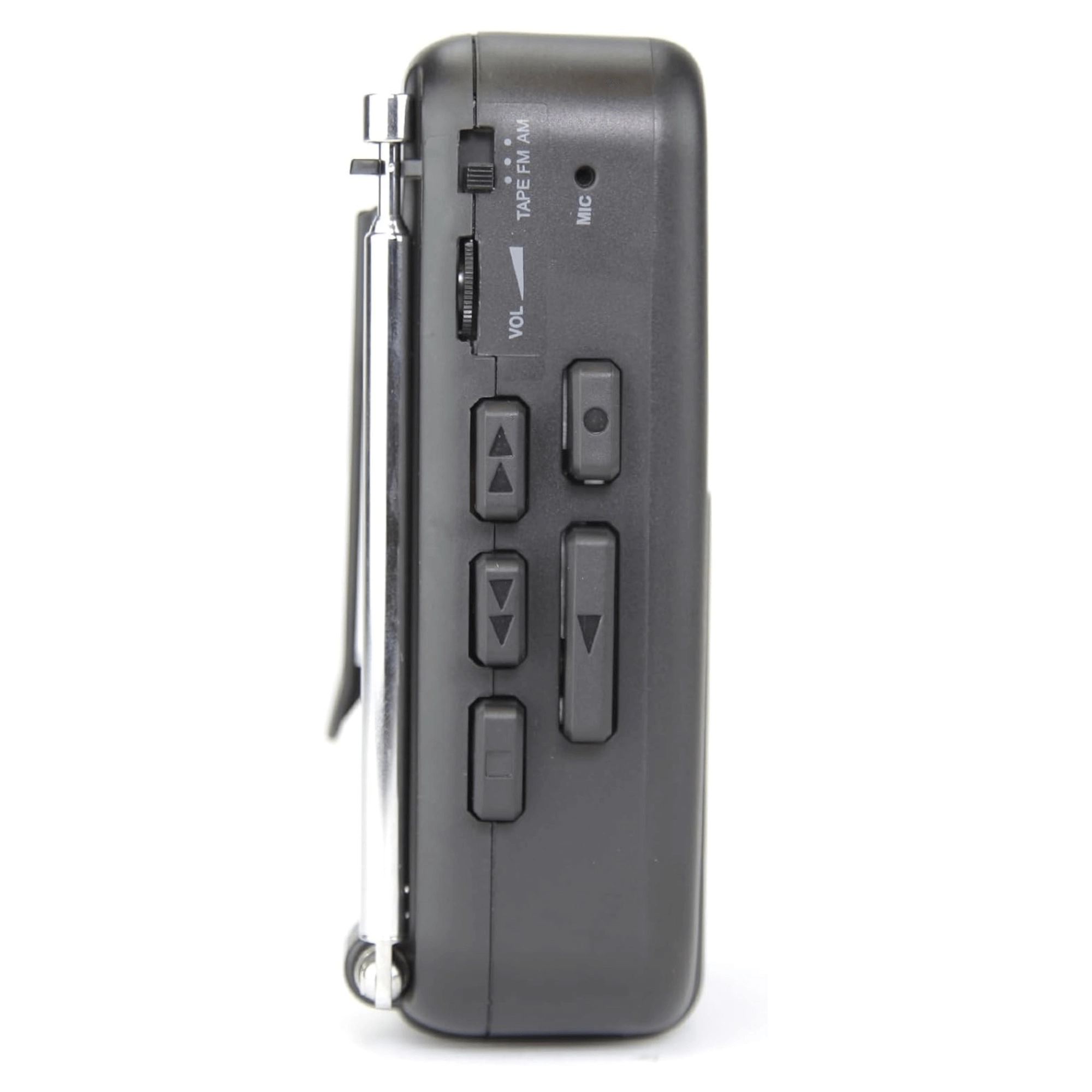 Emerson Portable Cassette Player with Bluetooth Out and Built-In Mic