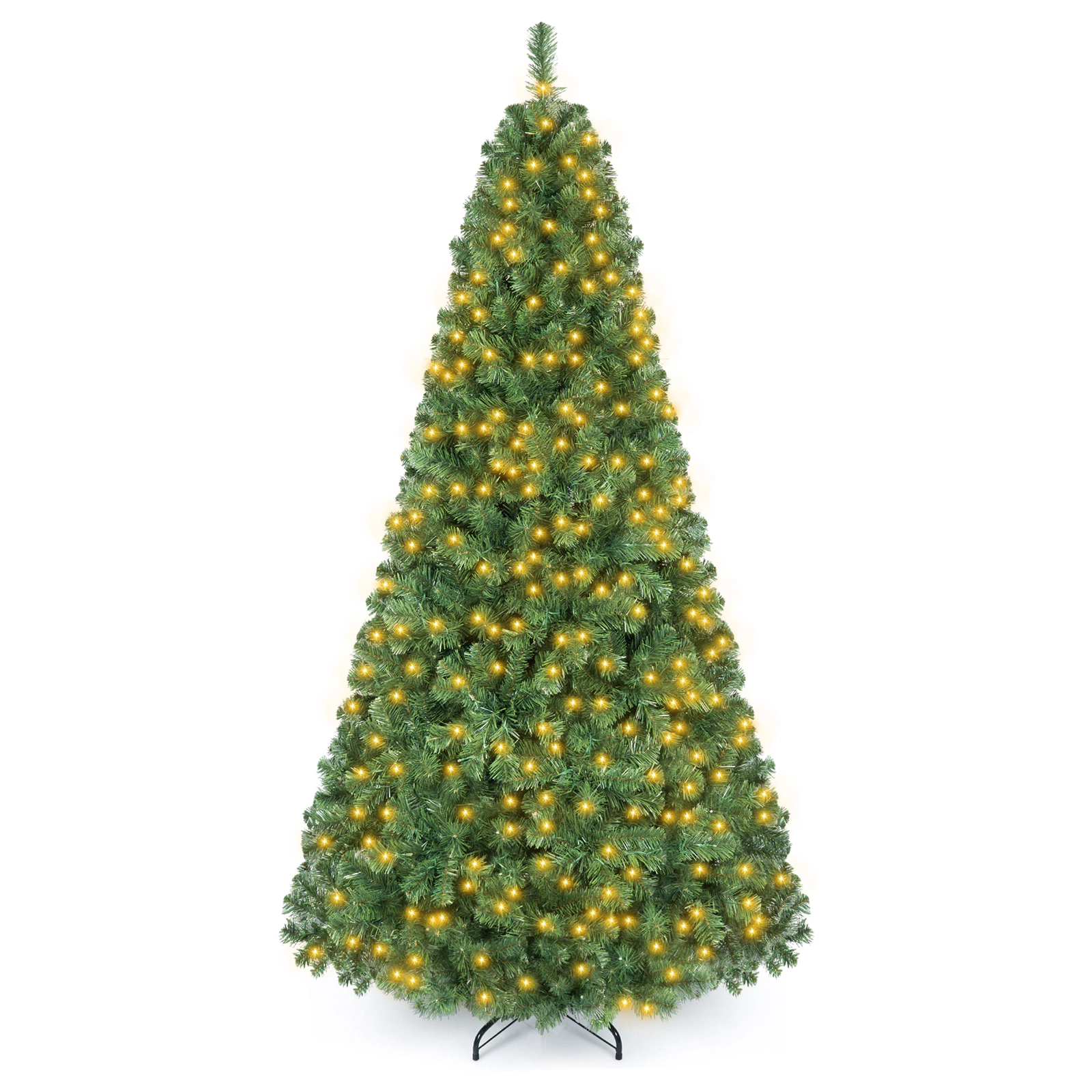 Costway 6 FT Pre-Lit Christmas Tree with 560 LED Lights & 821 Tips