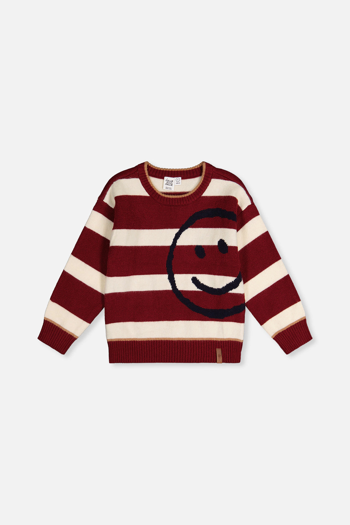 Deux par Boys Striped Knit Sweater