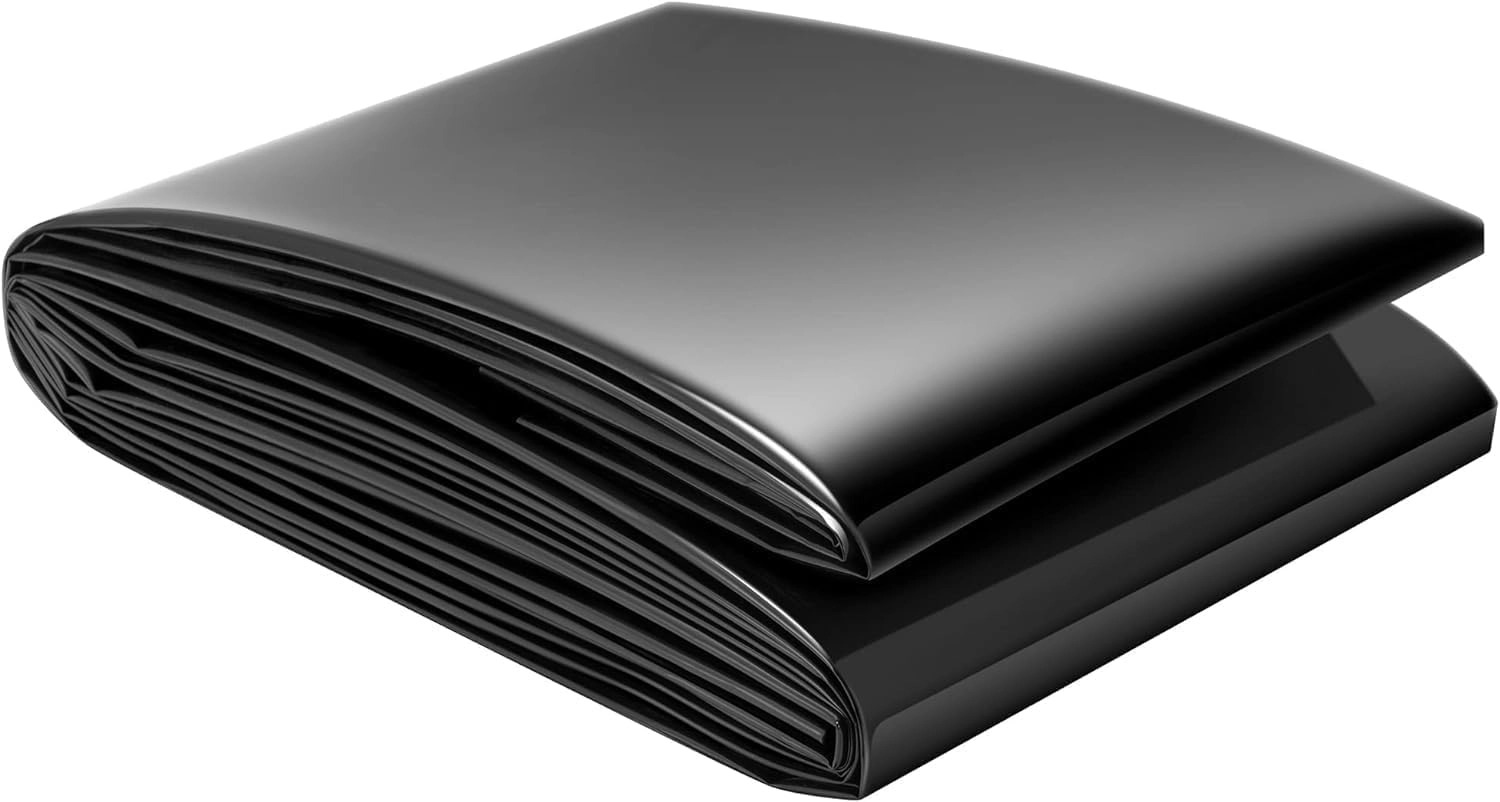 Enjyam Heavy-Duty LLDPE Pond Liner 20x25 FT 20 Mil, UV Resistant Waterproof for Koi Pond, Waterfall, Garden