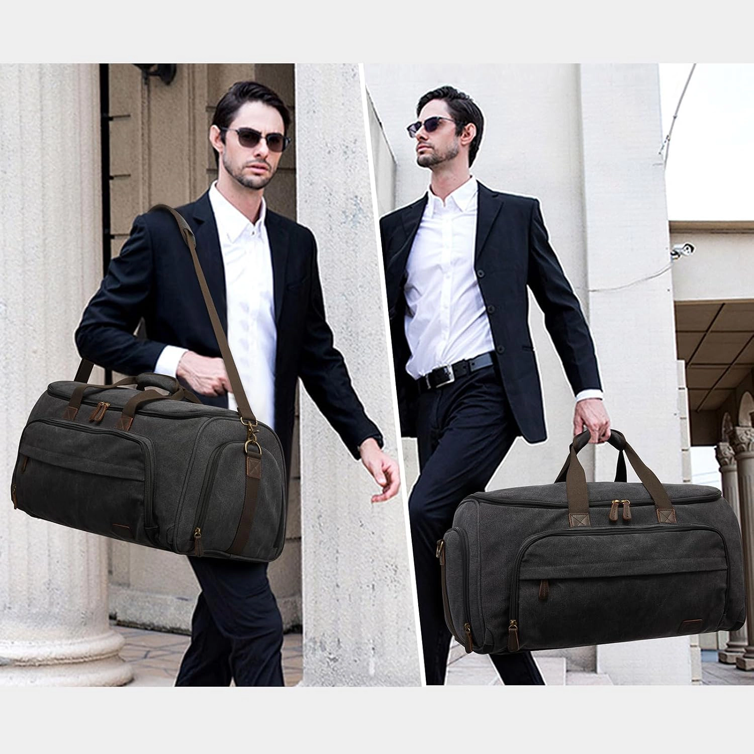 S-Zone 2-in-1 Convertible Travel Garment Duffle Bag