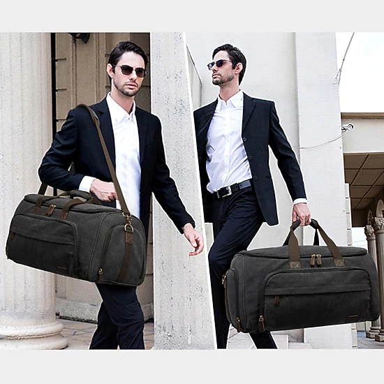 S-Zone 2-in-1 Convertible Travel Garment Duffle Bag