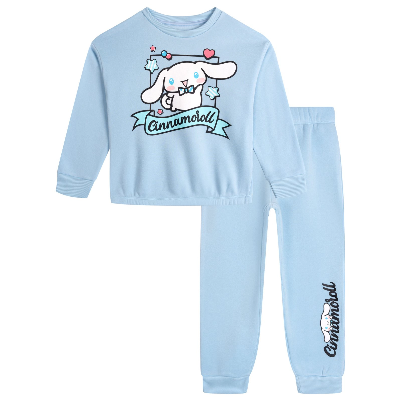 Hello Kitty Girls' 2-Piece Sweatshirt and Joggers Set
