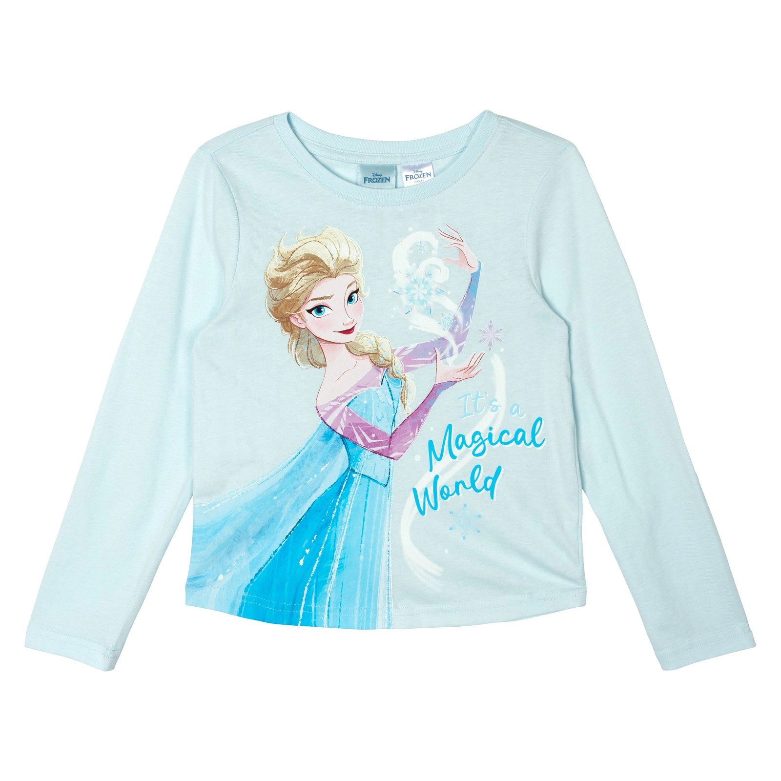 Disney Girls' Long Sleeve Tee and Sequin Skirt Set