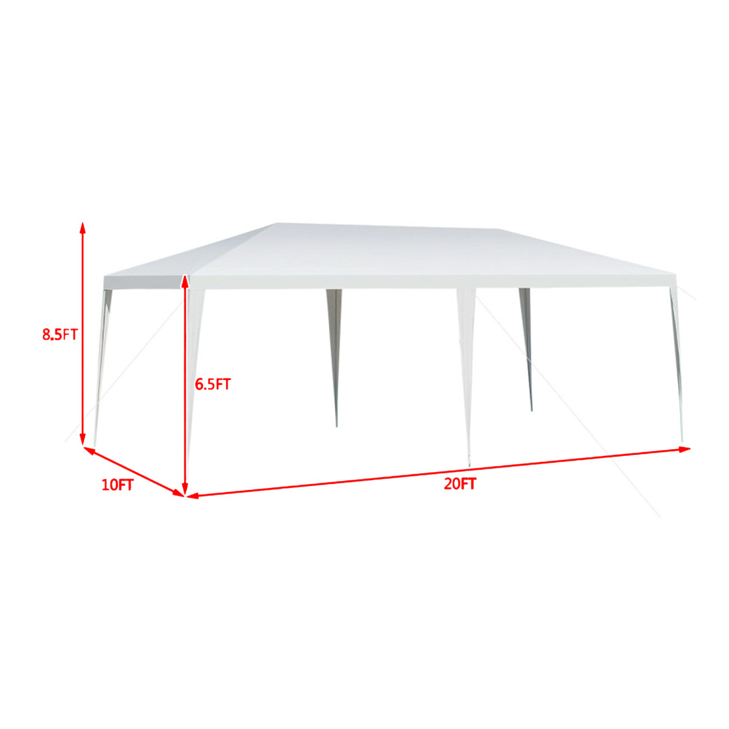 Hivvago Outdoor Shelter with Stakes and Cords