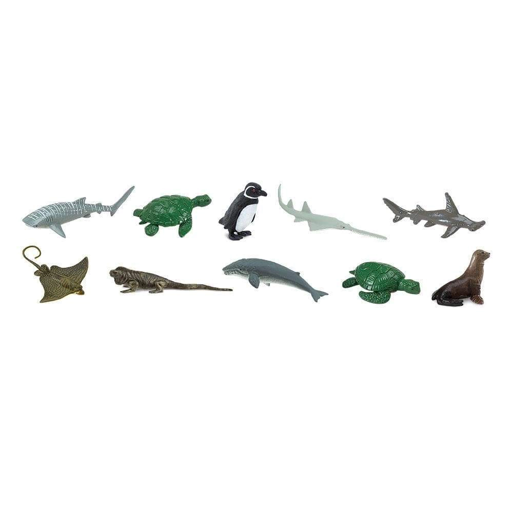 Safari Ltd. - Endangered Species - Marine TOOB - contains 10 Mini Figurines
