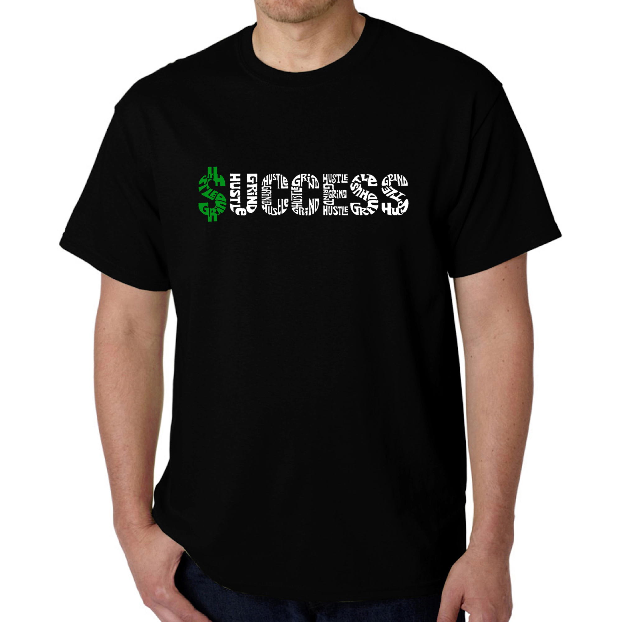 LA Pop Art Men's Word T-Shirt - Success