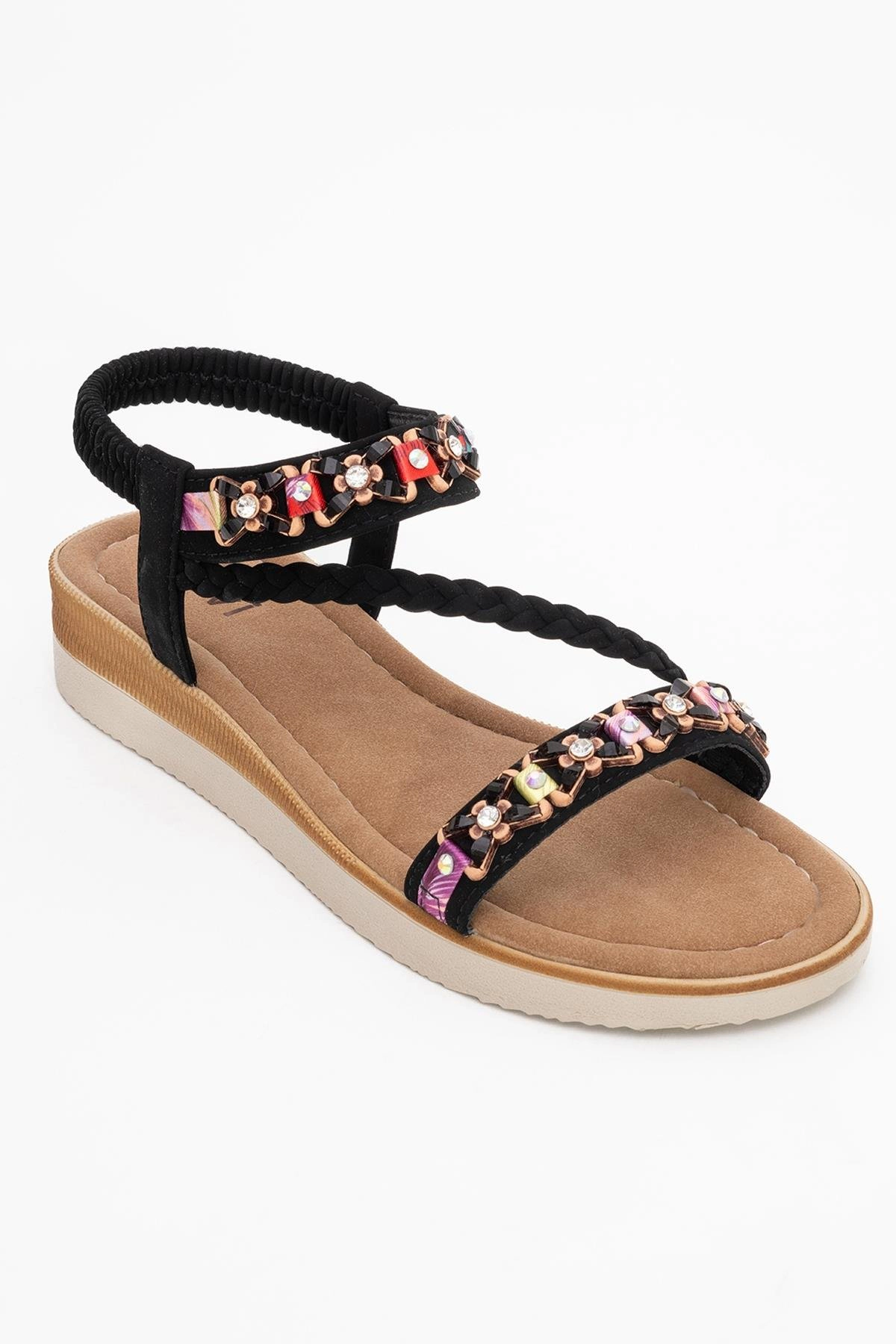 Prologue Shoes Womens YUAN Braided Strap Sandal