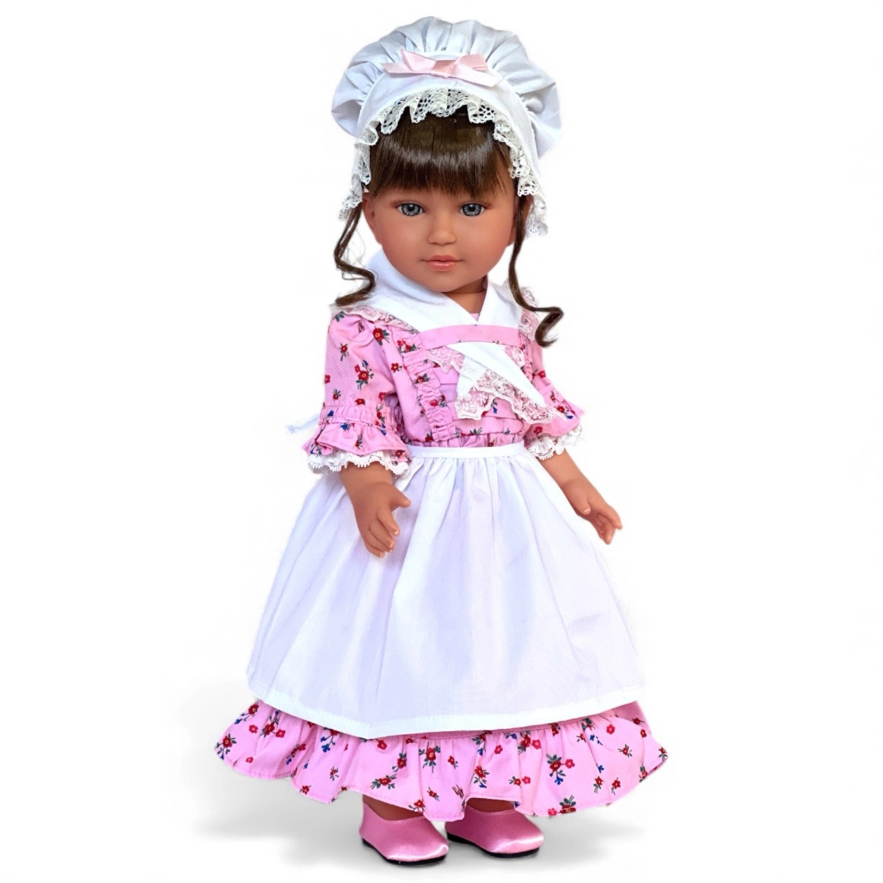 MBD® 18 Inch Doll Clothes- Victorian Colonial Gown Complete with Shoes Fits 18 Inch Kennedy and Friends Dolls