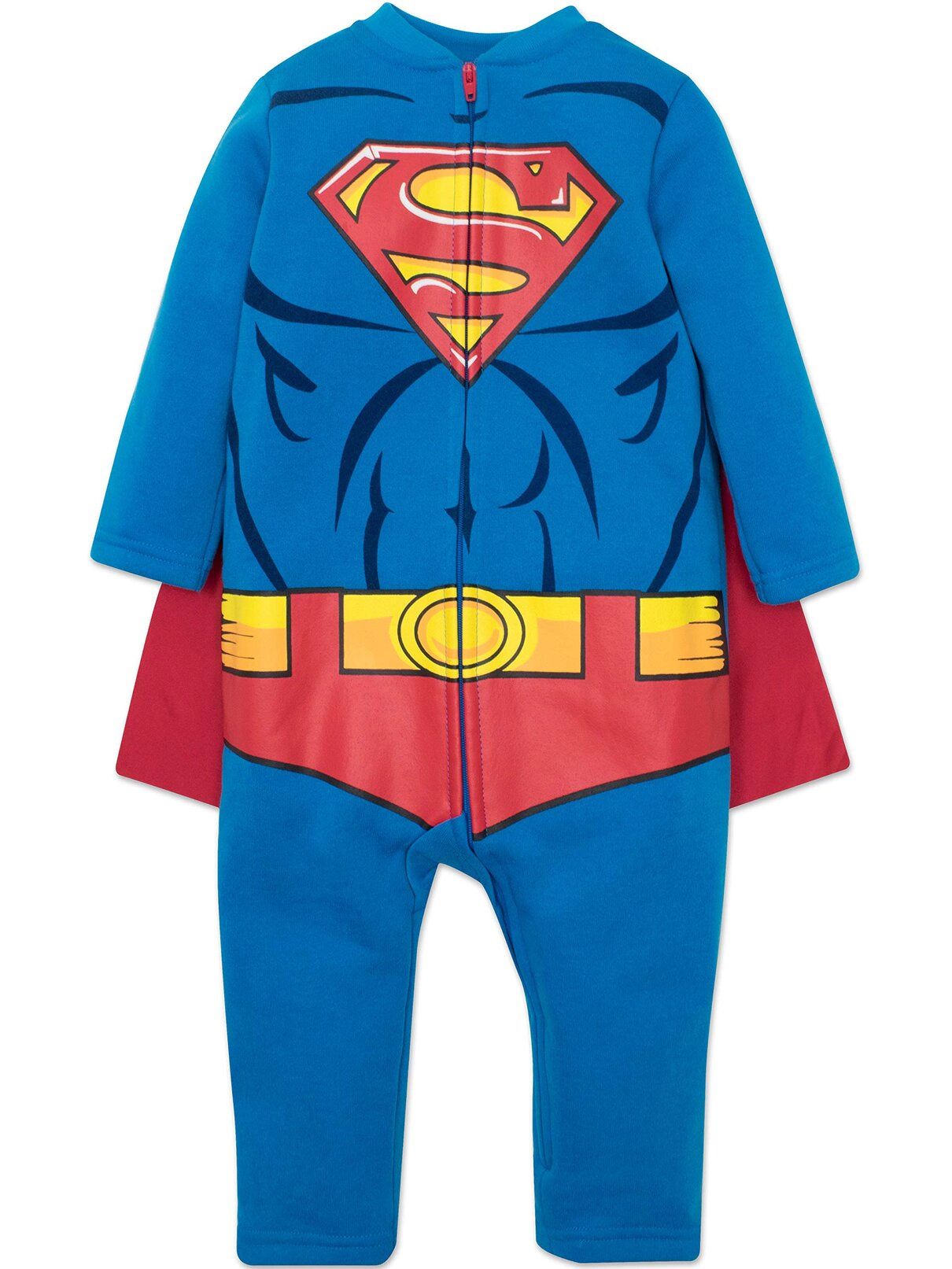 WARNER BROS Justice League Superman Cosplay Coverall and Cape Set
