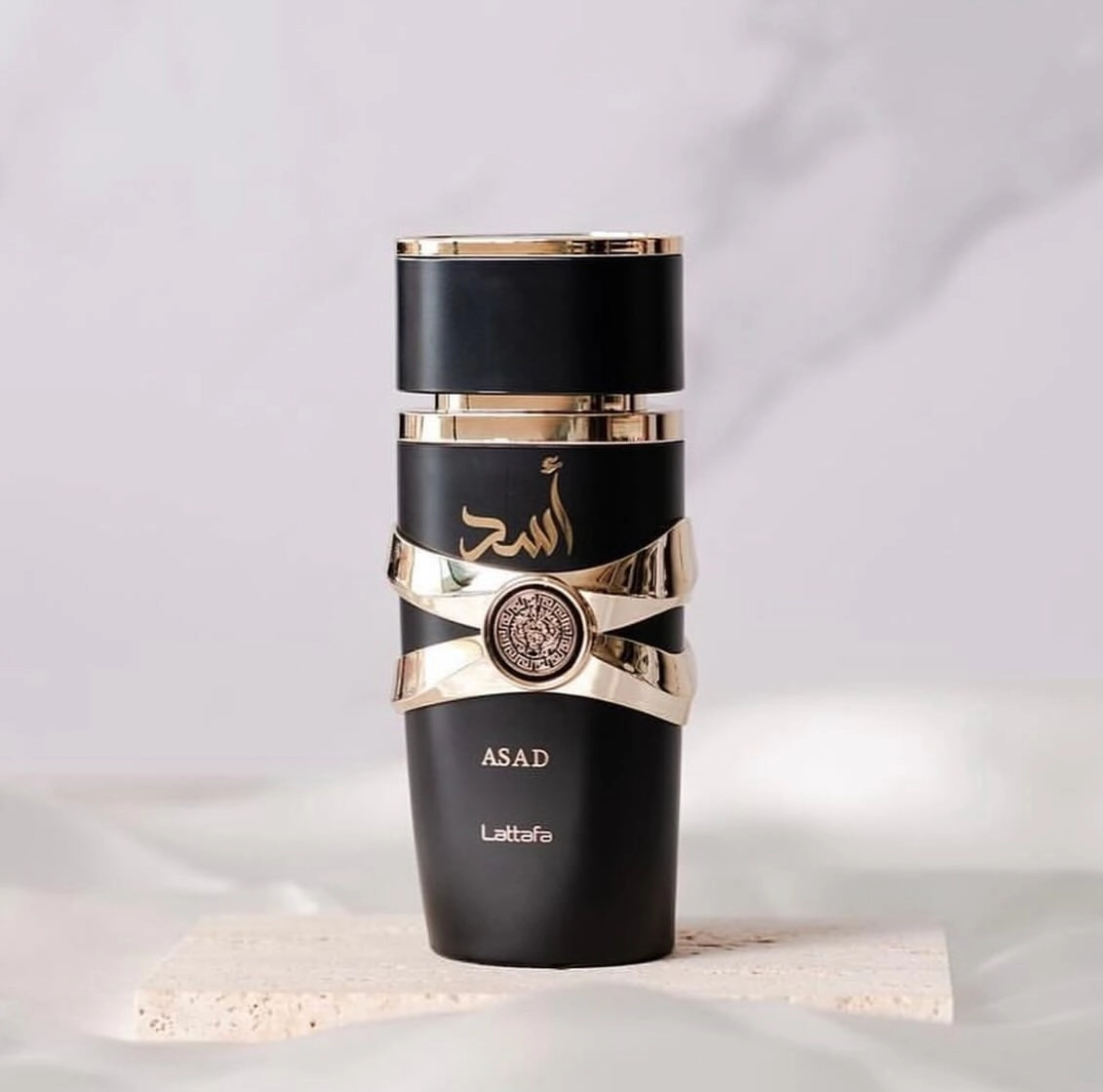 Lattafa Asad Eau de Parfum Spray for Men, 100 ml (3.4 fl oz)