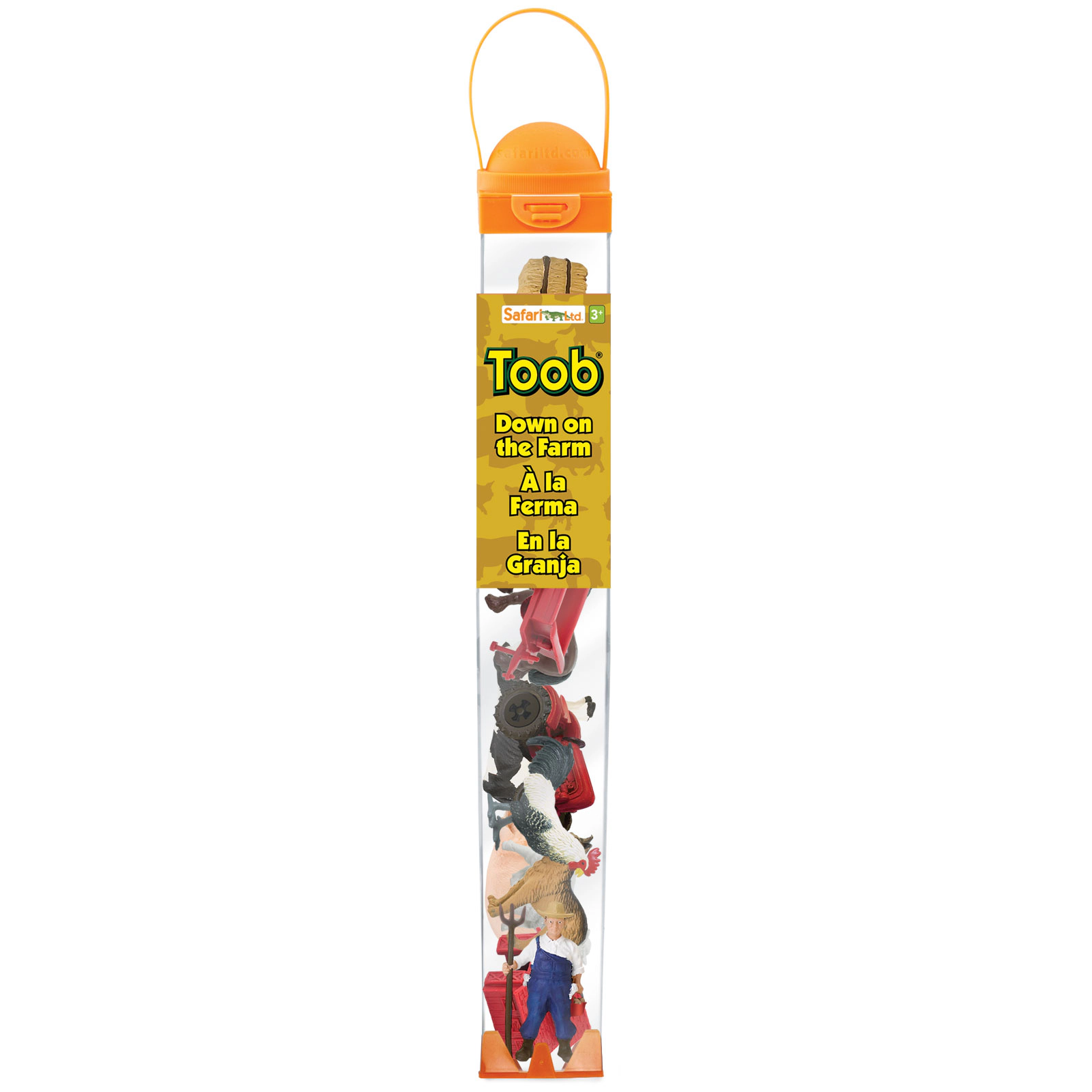 Safari Ltd. - Down on the Farm TOOB - contains 11 Mini Figurines