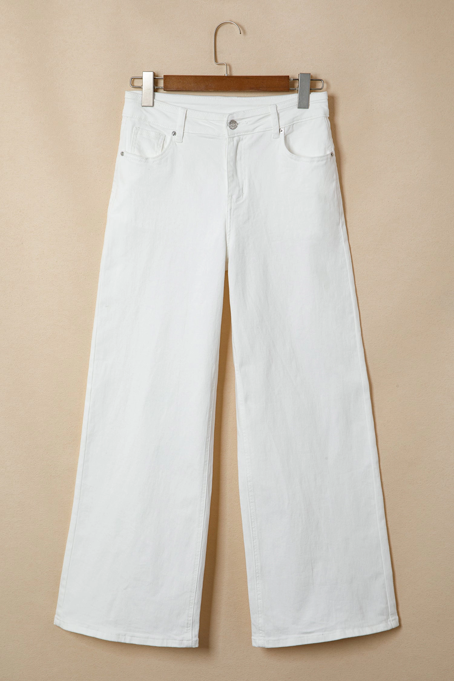 Threaded Pear Womens Zariyah Color Loose Casual Jeans