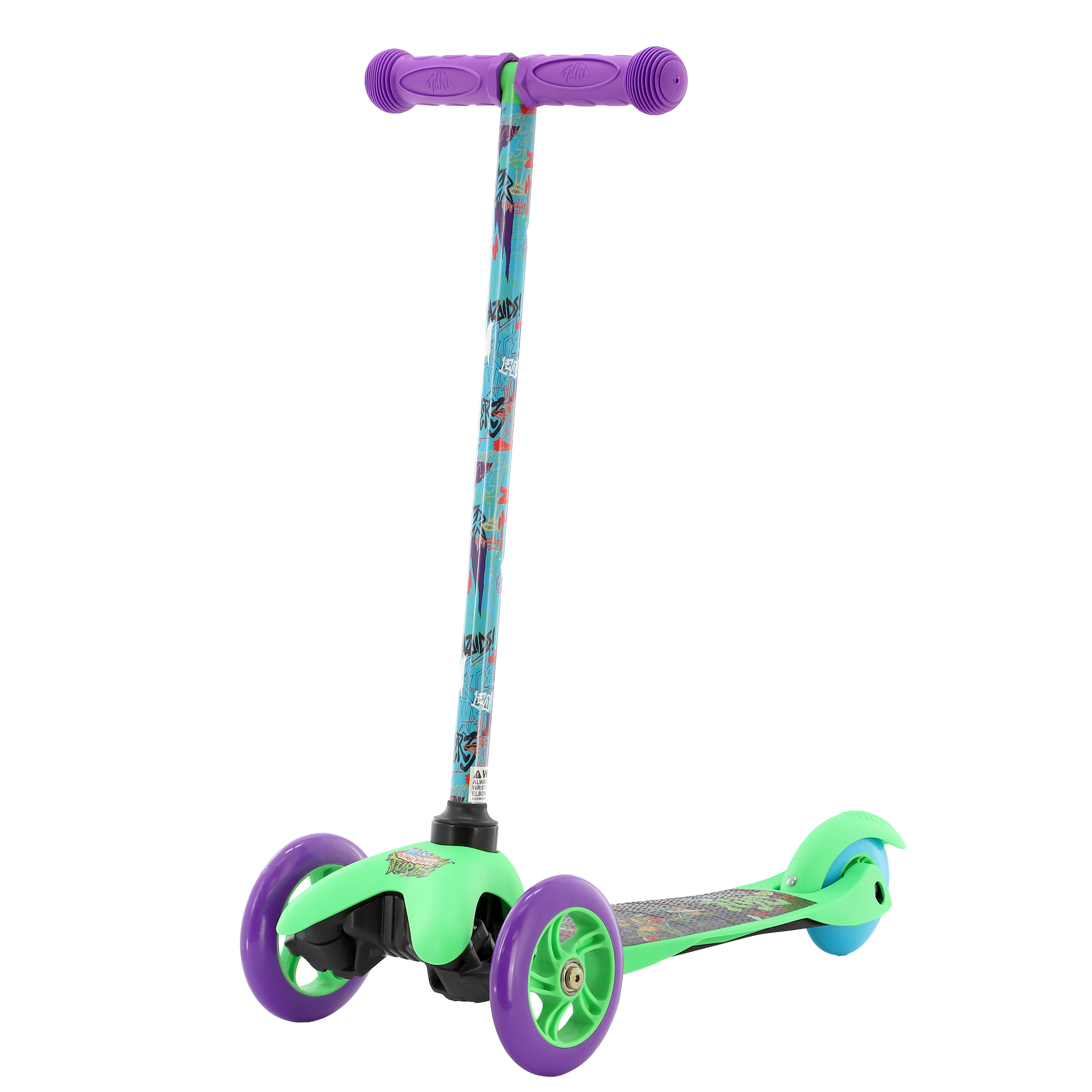 Tales of The Teenage Mutant Ninja Turtles 3 Wheel Tilt and Turn Scooter