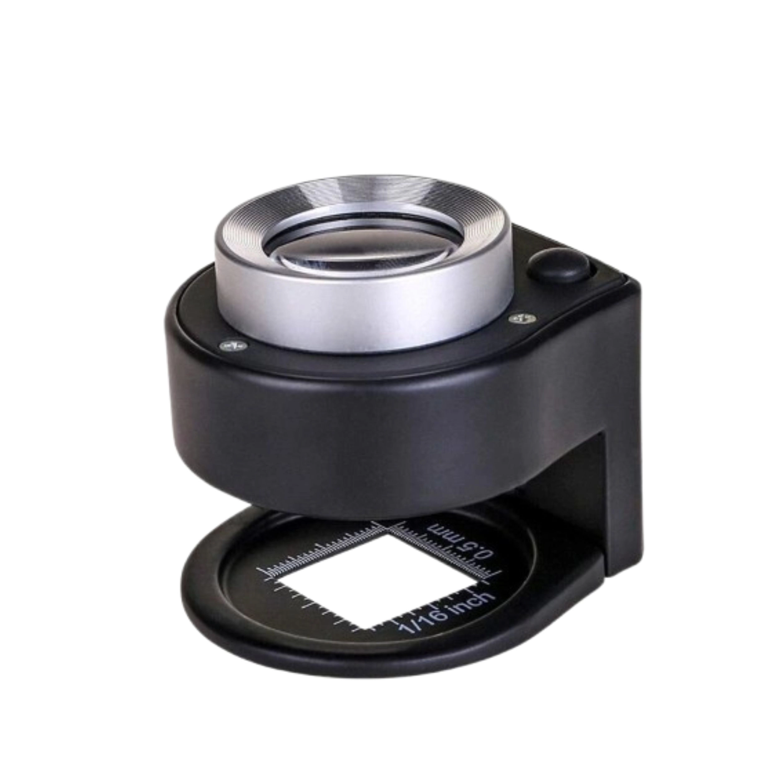 Home Collection 30X Folding Loupe Magnifier with 6 LED and UV Lights