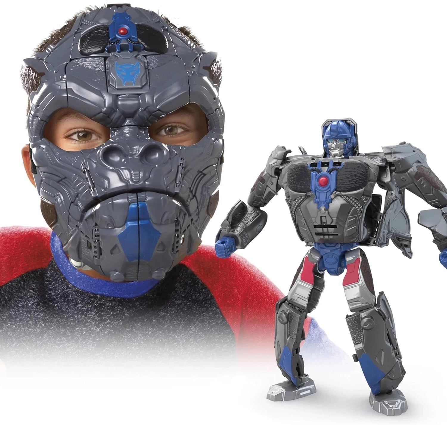 Transformers Rise of the Beasts Movie Optimus Primal Action Figure, 2-in-1