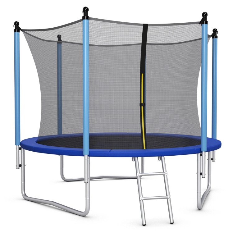Hivvago Outdoor Trampoline with Safety Closure Net