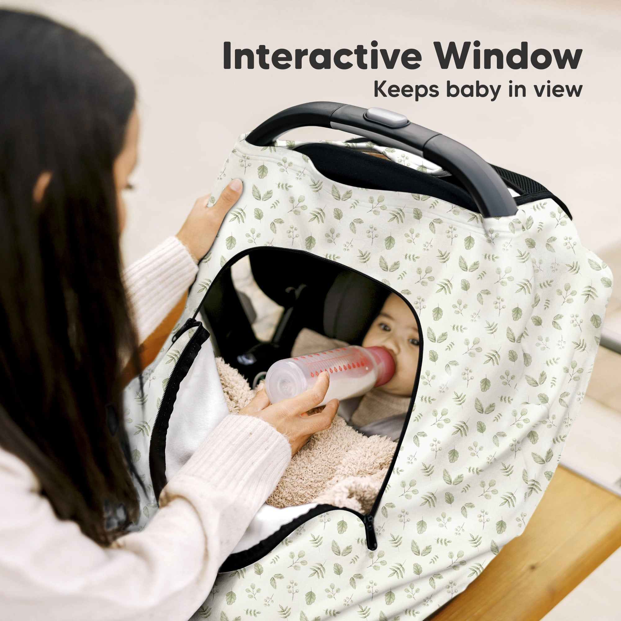 KeaBabies Warmzy Baby Car Seat Cover