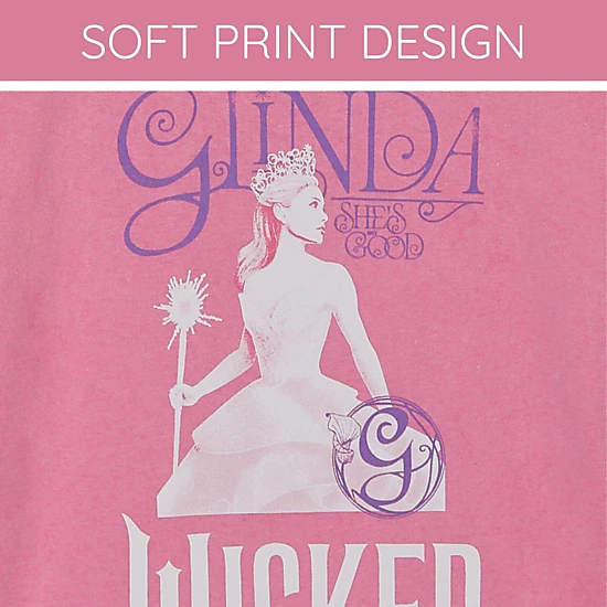 Wicked Girls' Cropped Drop Shoulder T-Shirt