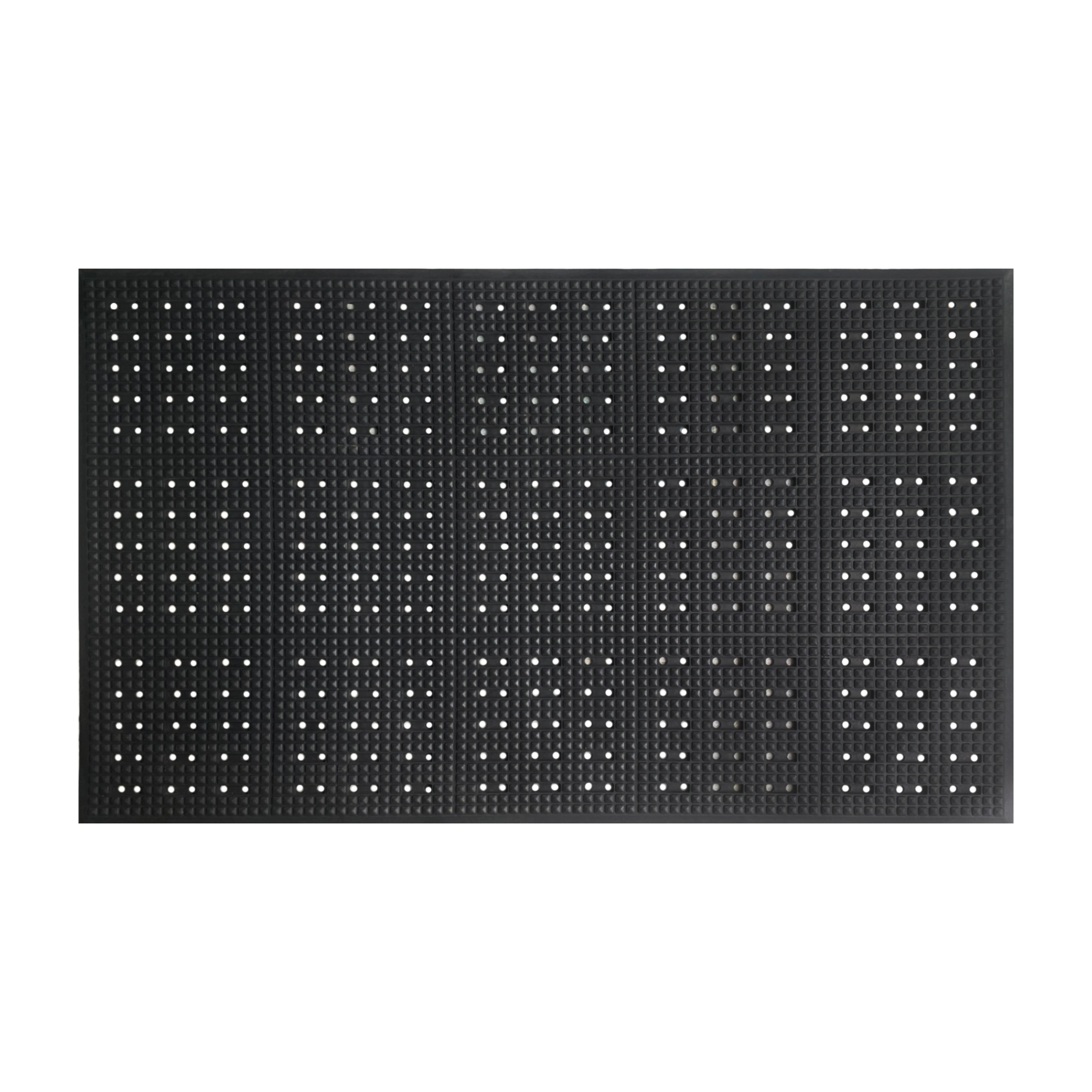 A1 Home Collections Anti-Fatigue Rubber Floor Mat, Heavy Duty Non-Slip Grease-Resistant Mat, 36 x 60 Inch
