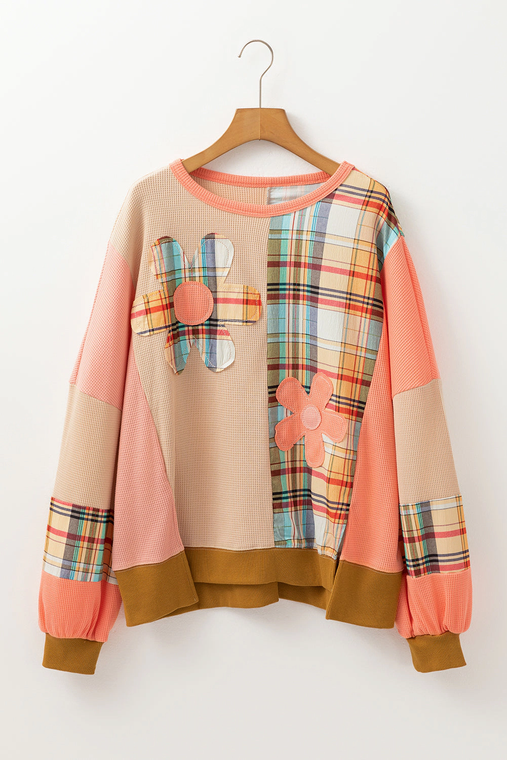 Threaded Pear Women's Mia Side Slits Loose Sweatshirt