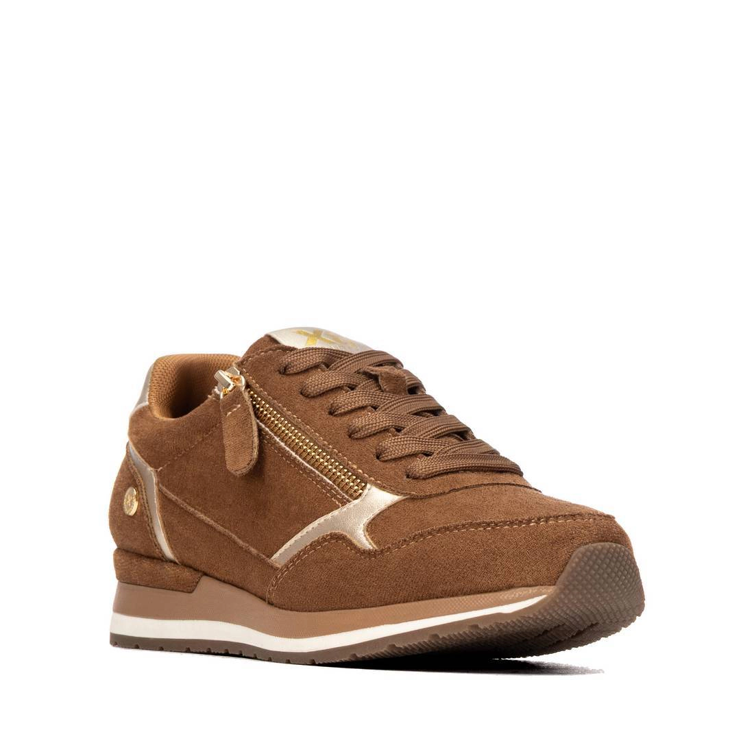 XTI Women's Casual Suede Sneakers