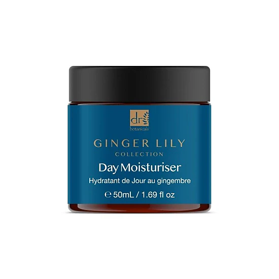 Dr Botanicals Gingerlily Day Moisturiser 50ml - Hydrating Brightening Day Cream