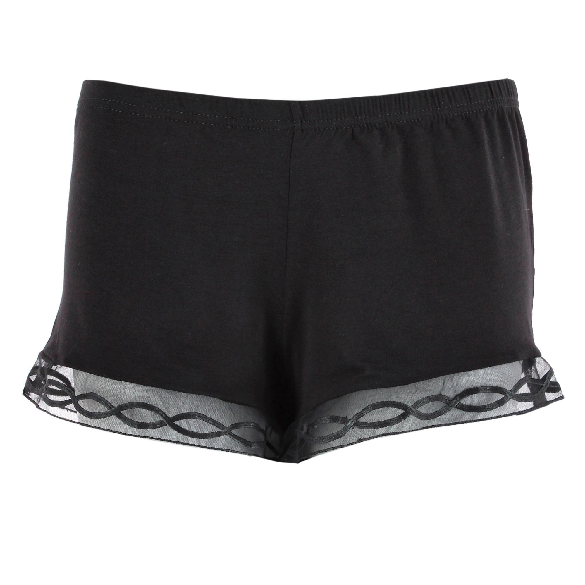 Rachel Roy Women's Laced Embriodery Cami Short Pajama Set