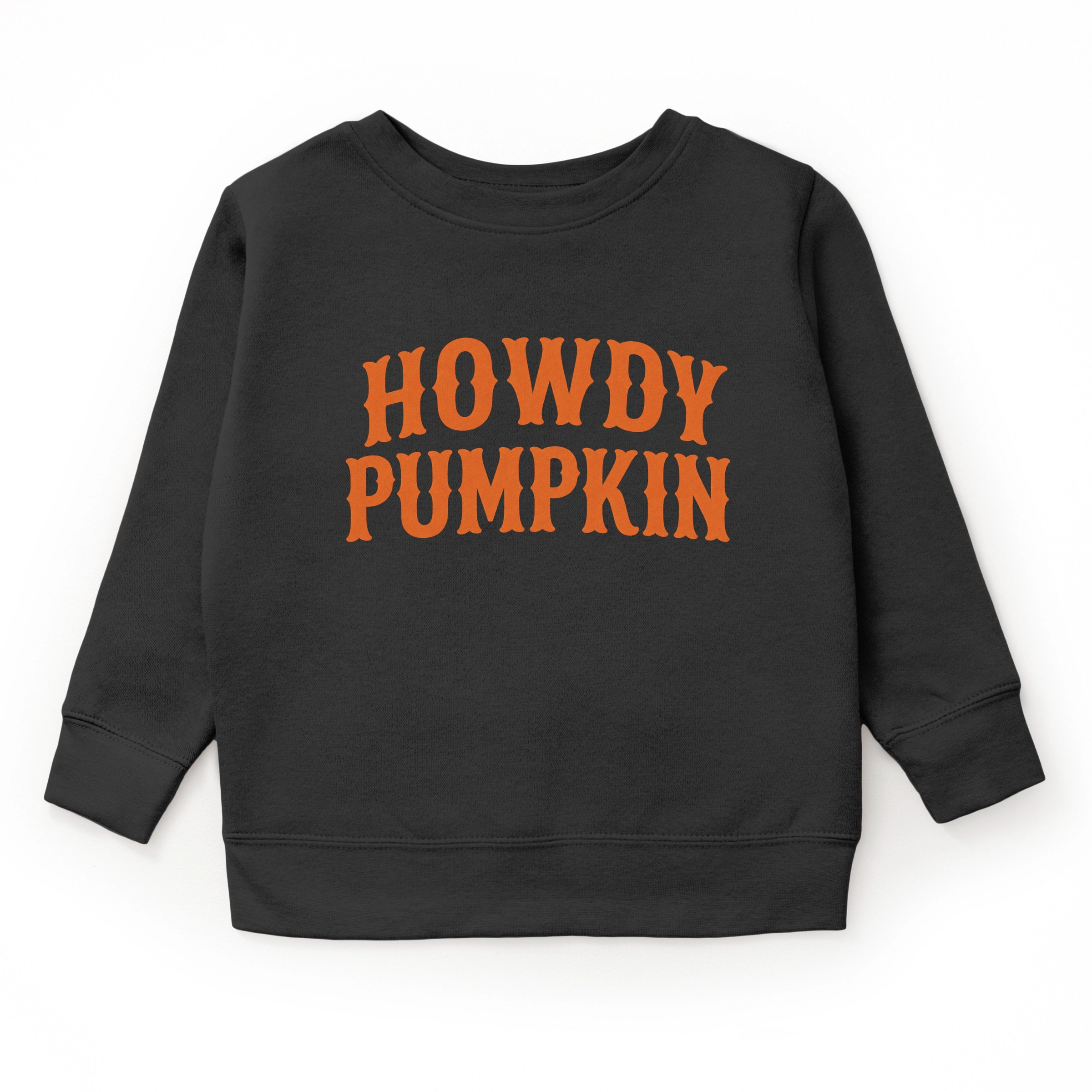 The Juniper Shop - Youth Graphic Sweatshirt Howdy Pumpkin Western