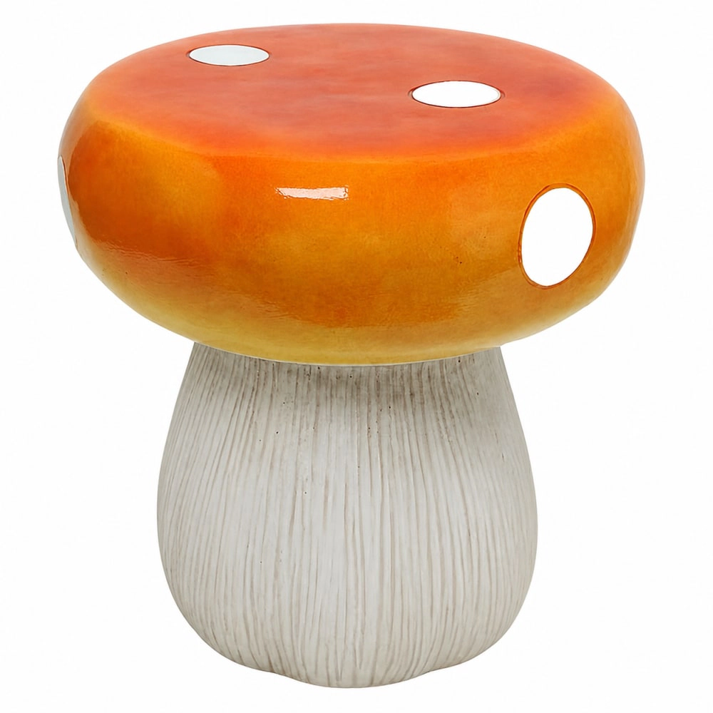 WOW PIONEER Compact Square Resin Patio Stool