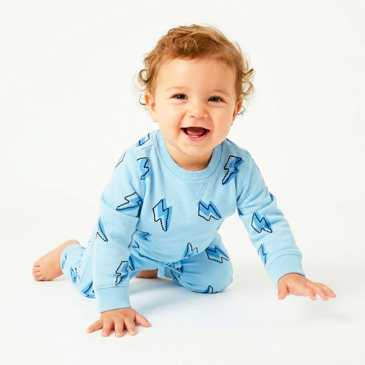 Rockets of Awesome Lightning Play Pants For Baby Boy