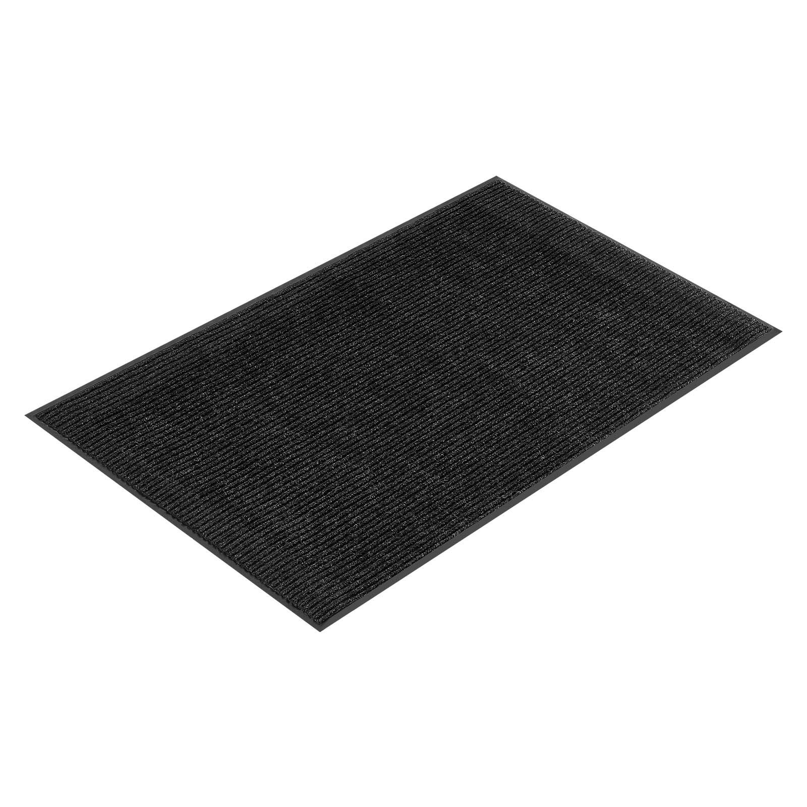 HONGGE Front Door Mat Commercial Floor Mat for Indoor and Outdoor Stylish Striped Industrial Carpet with PVC Backing