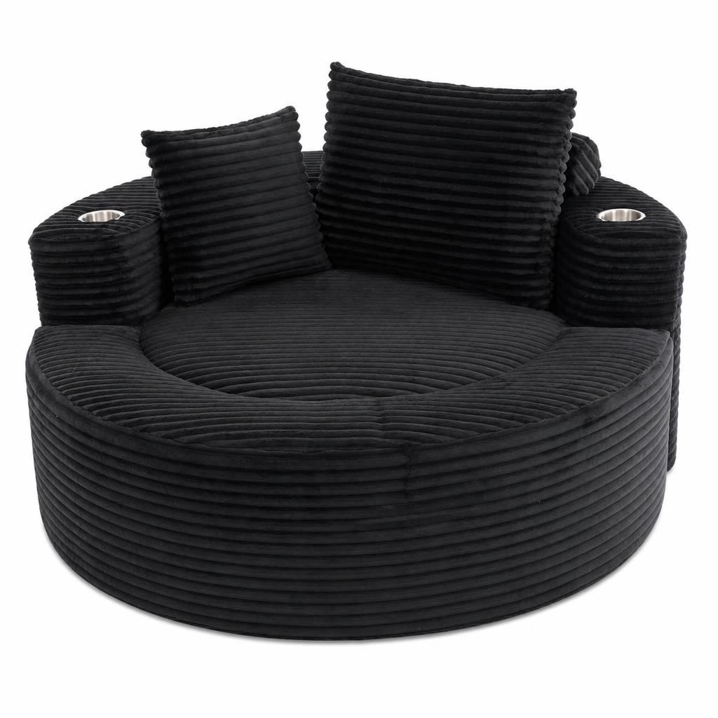 GOODSILO Convertible Dual Purpose Comfortable Upholstered Sofa Bed