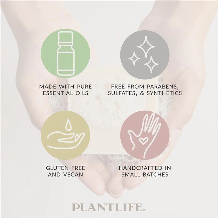 Plantlife Oatmeal Almond Aromatherapy Herbal Soap