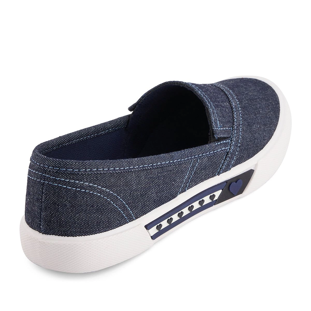 Andrea Canvas Flats For Women, Hearts