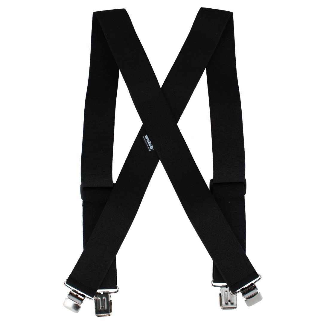Welch Men's 2 Inch Super Tuff Stuff X-Back Clip On Work Suspender