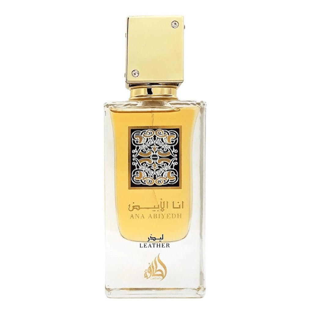 Lattafa Ana Abiyedh Leather Eau de Parfum Spray, 60 mL (2.0 oz) Unisex
