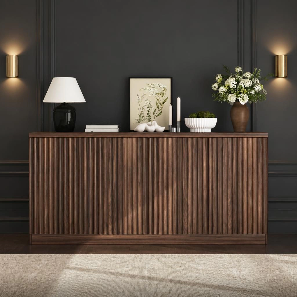 GOODSILO Functional Storage Sideboard Buffet Console