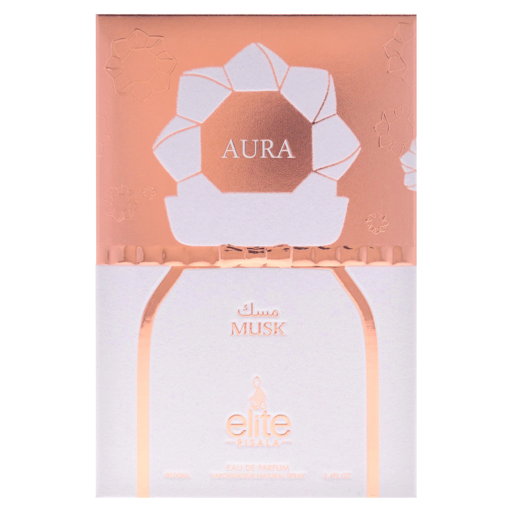 Risala Elite Aura Musk EDP Unisex - Oriental Floral Amber 3.4 oz Spray