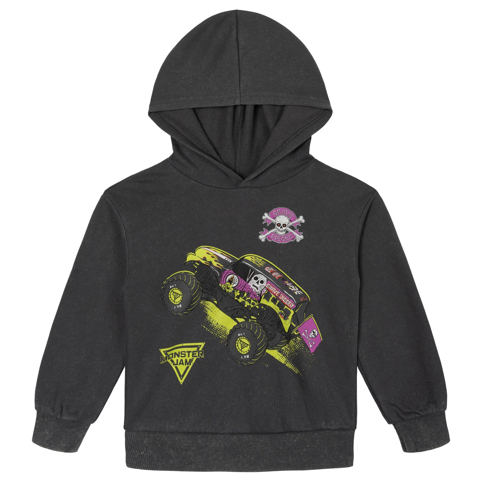 Monster Jam Boys' Fleece 2-Piece Hoodie and Pants Set