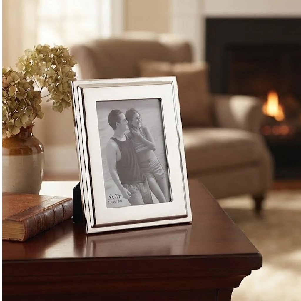Jiallo Silver Plated Stepped Photo Frame