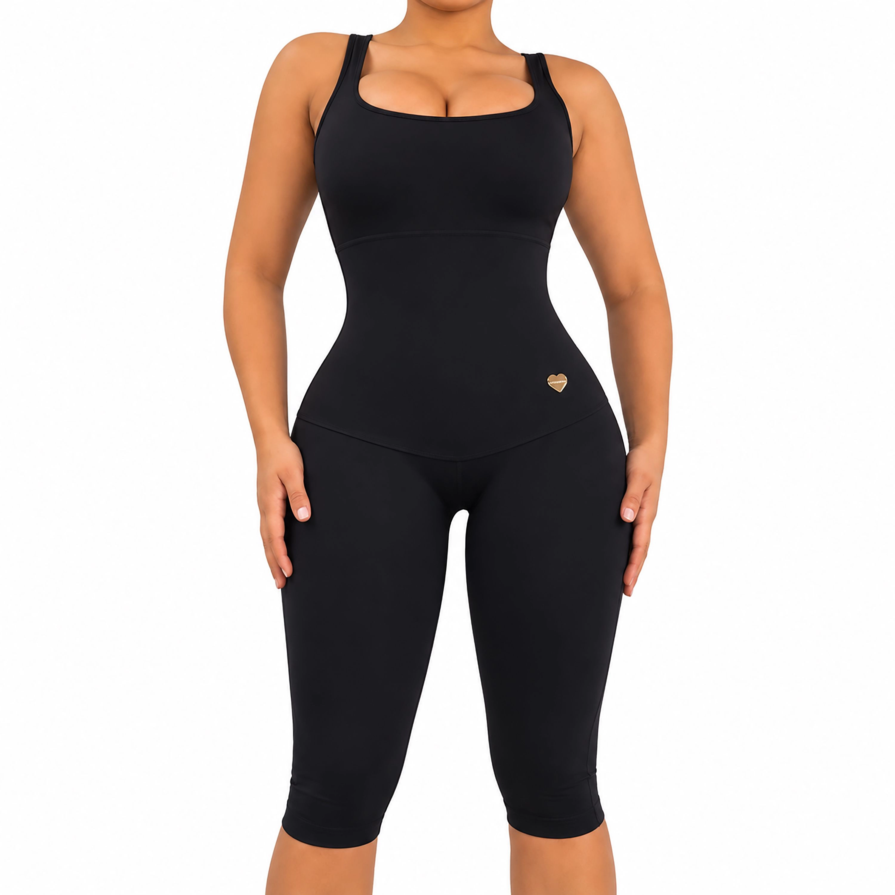 YAHAIRA Women's Jumpsuit Triple Tummy Layer  Above The Knee