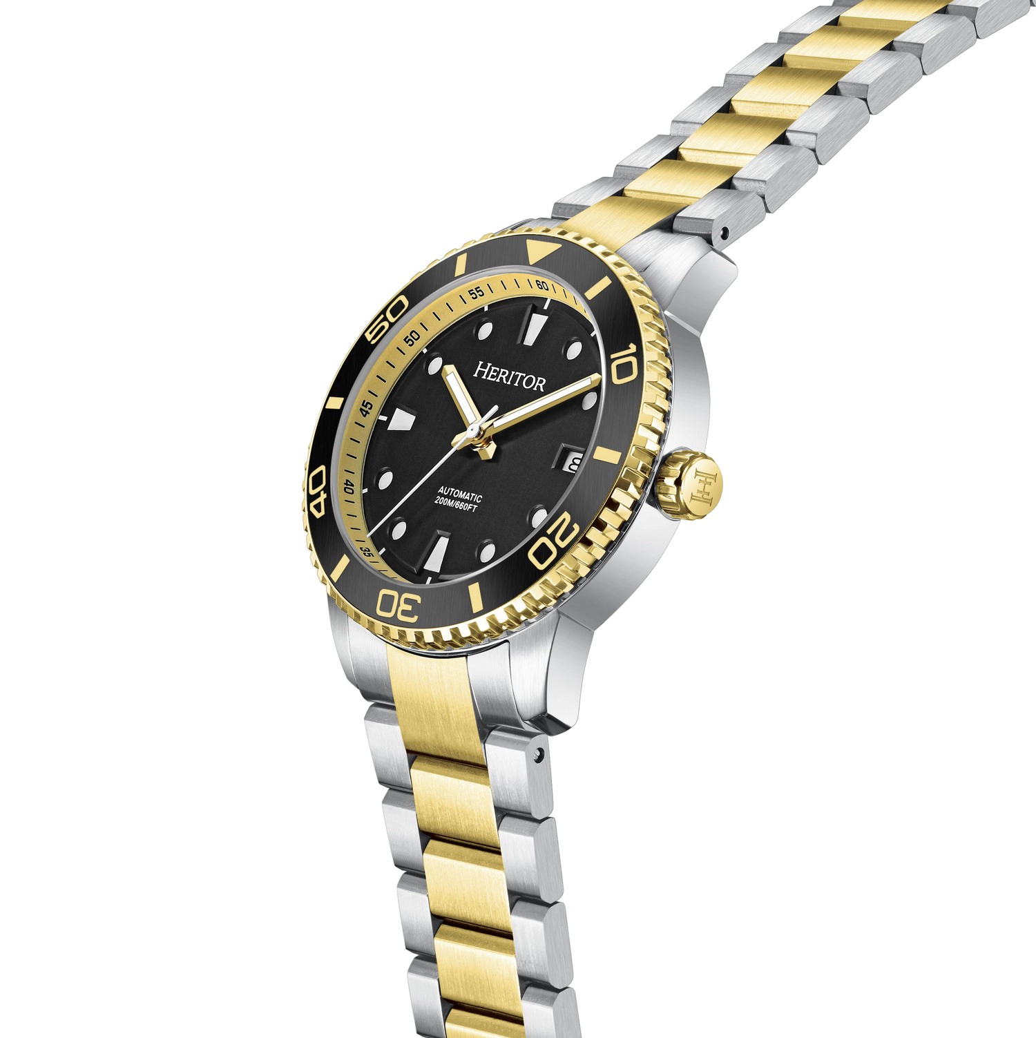 Heritor Automatic Bexley Diver's Bracelet Watch